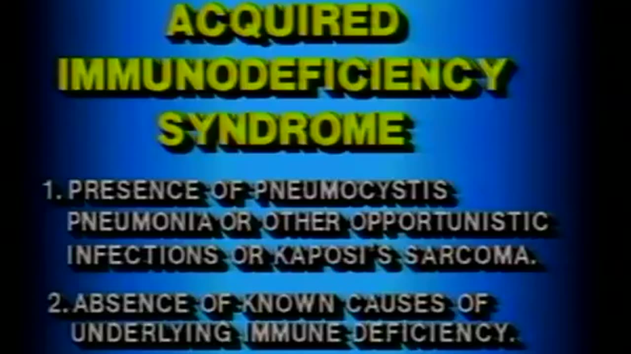 Fauci early 80s on AIDS This guy was always evil