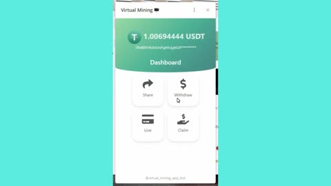 MINING VIRTUAL USDT TELEGRAM MINI APP