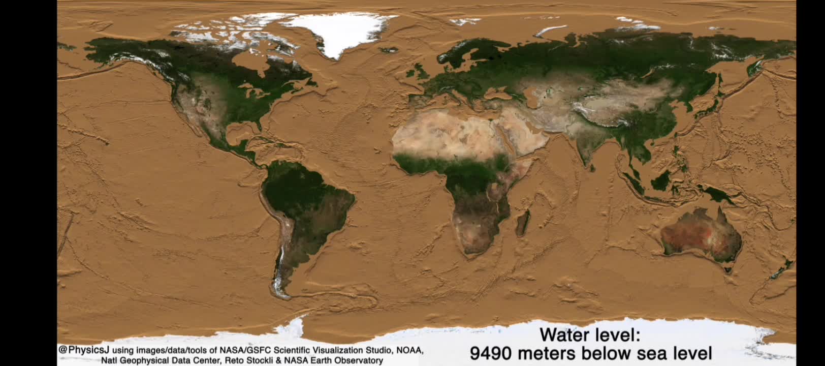(Rev. 21)Draining the World’s Oceans to Visualize Earth’s Surface