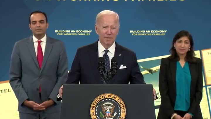 Biden just said extra legroom on airplanes is racist. There really are commies. Or Insane.