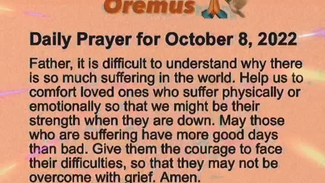 Oremus 🙏🏼🕊