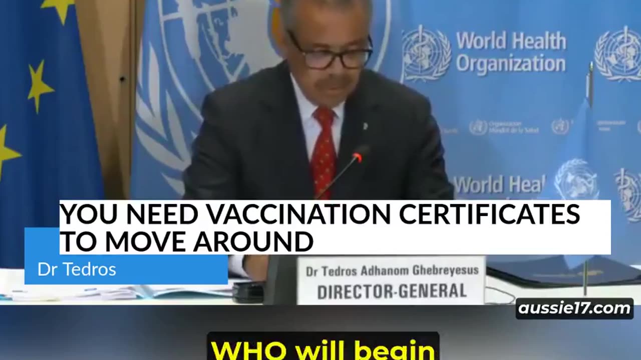 WHO's Global Vaccine Control: Tedros Before & After US Elections