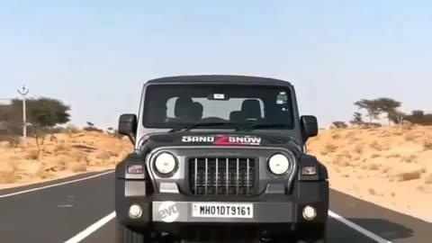 Indian Thar car