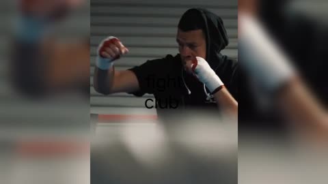 Nate diaz training boxing