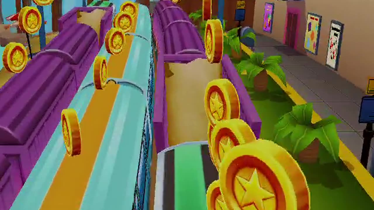 Subway surfers game video