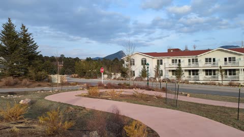 Stanley hotel Estes view