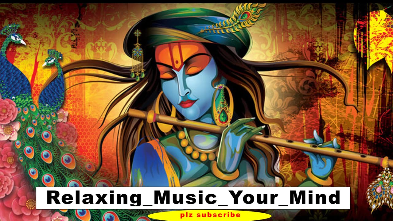 LORD KRISHNA FLUTE RELAXING MUSIC👌💖