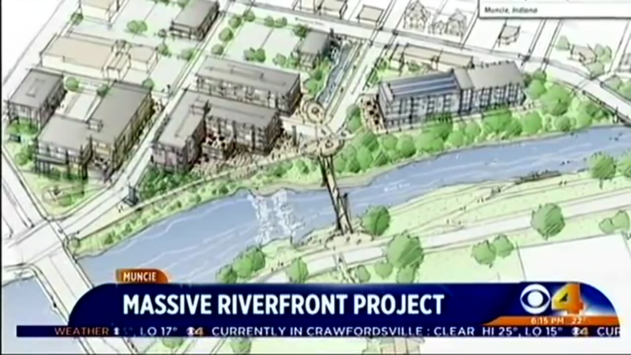 February 11, 2016 - Muncie, Indiana Plans Riverfront Project