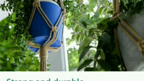 Zazza Home Decor ™ Cotton Hanging Macrame Plant , very beautiful best products.