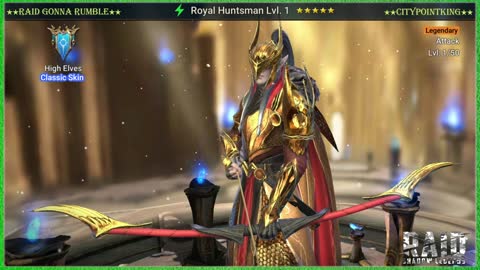 Raid Shadow Legends - Royal Huntsman - Classic Skin