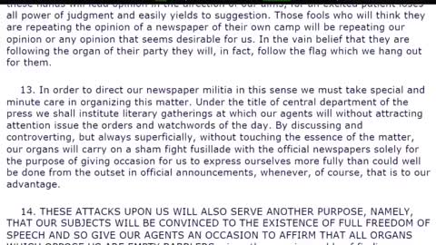 Control of the media