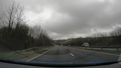 South England driving speedlapse GoPro 21st March 2023