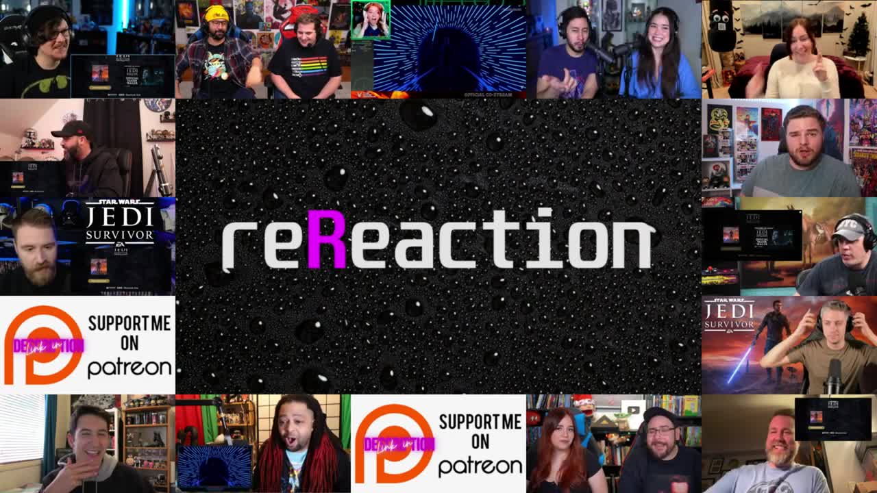 Star Wars Jedi: Survivor - Reveal Trailer Reaction Mashup 🎮🕹️ | The Game Awards 2022
