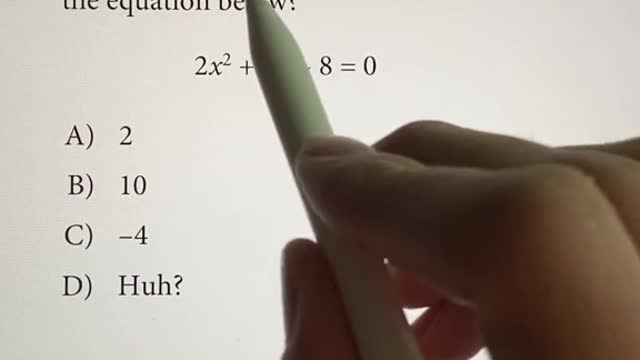 Math trick #1