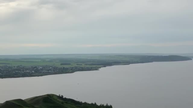 Volga river Ulyanovsk