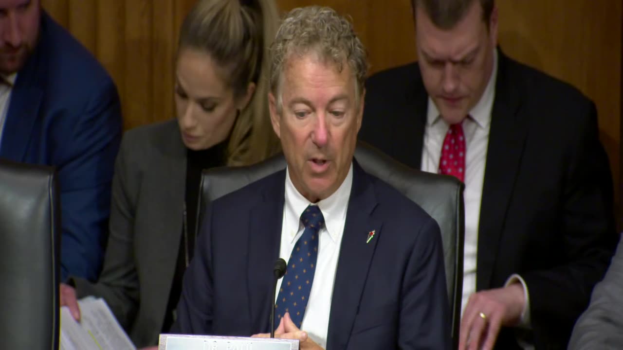 Dr. Paul Opening Remarks HSGAC Meeting - July 19, 2023