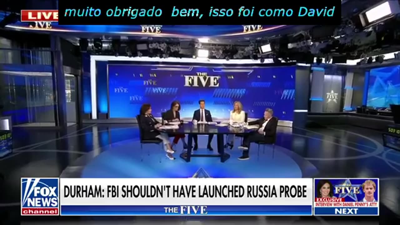 'Os cinco': O Relatório Durham é um 'enorme constrangimento' para o FBI