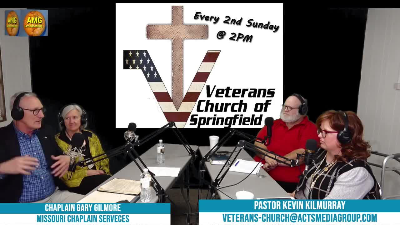 "Veterans Church, Chaplin Gilmore," Pastors Kevin & Donna Kilmurray