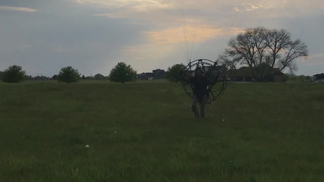 Paramotor Take Off