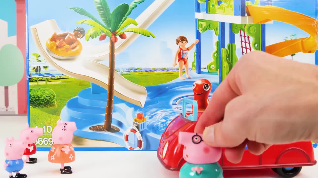 🔴¡Aprende los Palabras con Nueva Piscina de Peppa Pig!🔴 ¡Video para Niños!