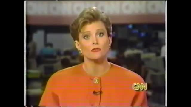 CNN 1991 GULF WAR COVERAGE - 6 34 P.M E.T - 12 00 A.M E.T