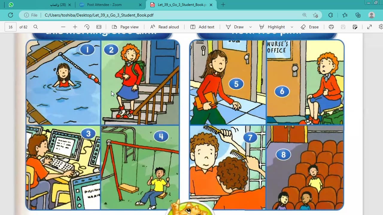 the past form of verb to be part 1