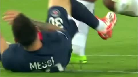 Lionel Messi Free Kick Goal vs Nice 2022
