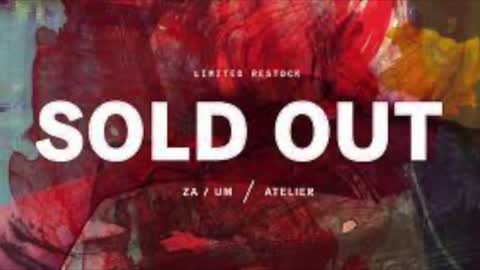 We Have Been Sold-Out!