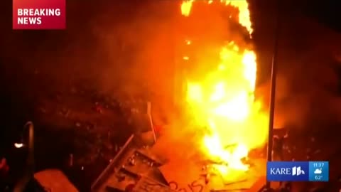 Tim Walz fled as rioters burned Minneapolis to the ground — like a coward.
