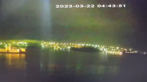 Tracers seen in Sevastopol harbor during USV attack