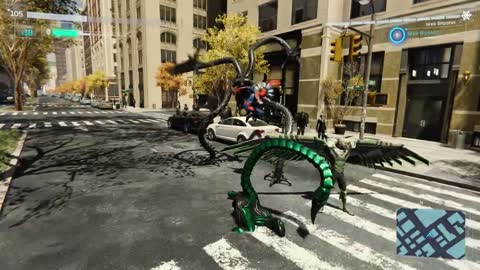 Spider-Man vs Sinister Six in Free Roam Spider-Man PC!