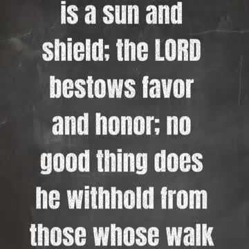 #Shorts Psalm 84:11 #bible quote