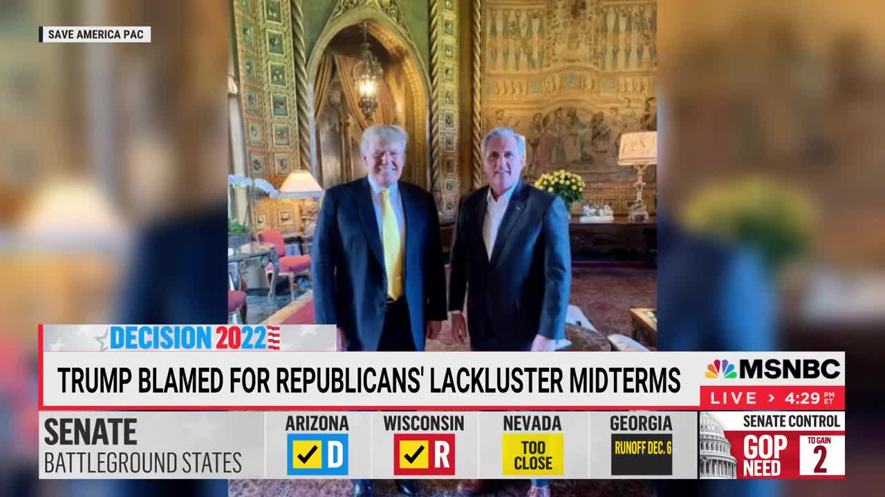 Is Trump's Kingmaker Status Changing After the GOP's Less-Than-Stellar Midterm Performance?