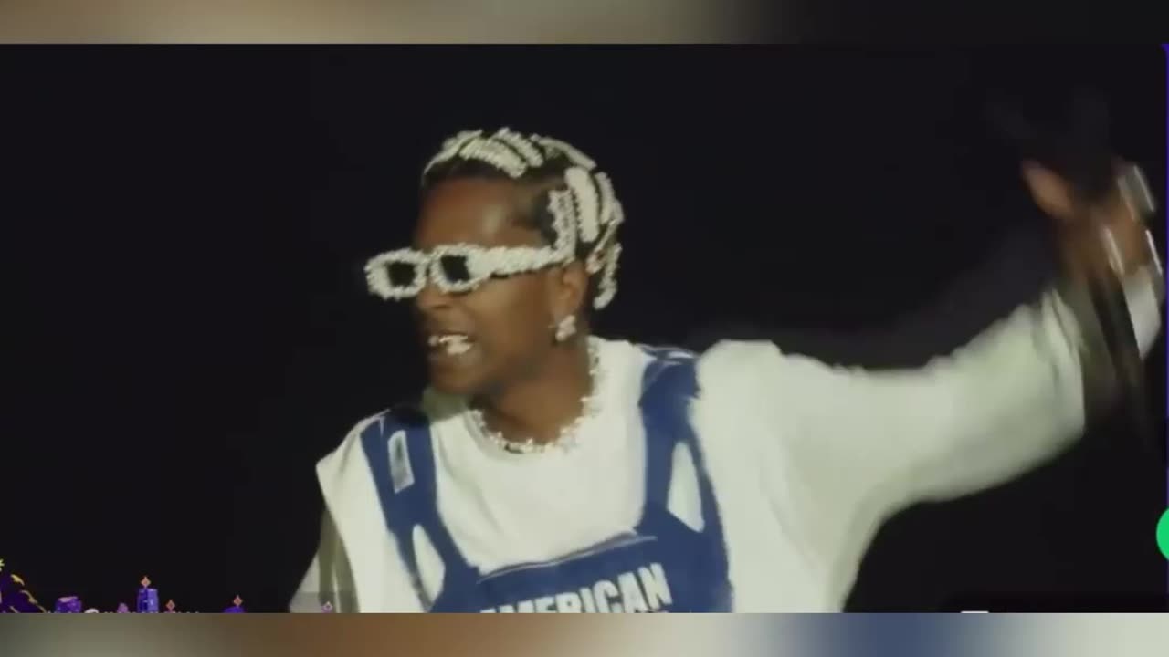 A$AP ROCKY “ALL BLACK” SNIPPET ROLLING LOUD 2023