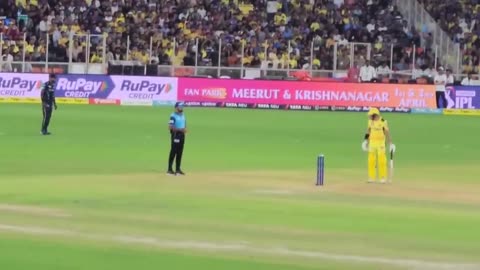 MS Dhoni batting first time in IPL 2023 amazing shots