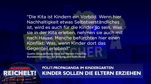 Grüne Indoktrination in den Kitas