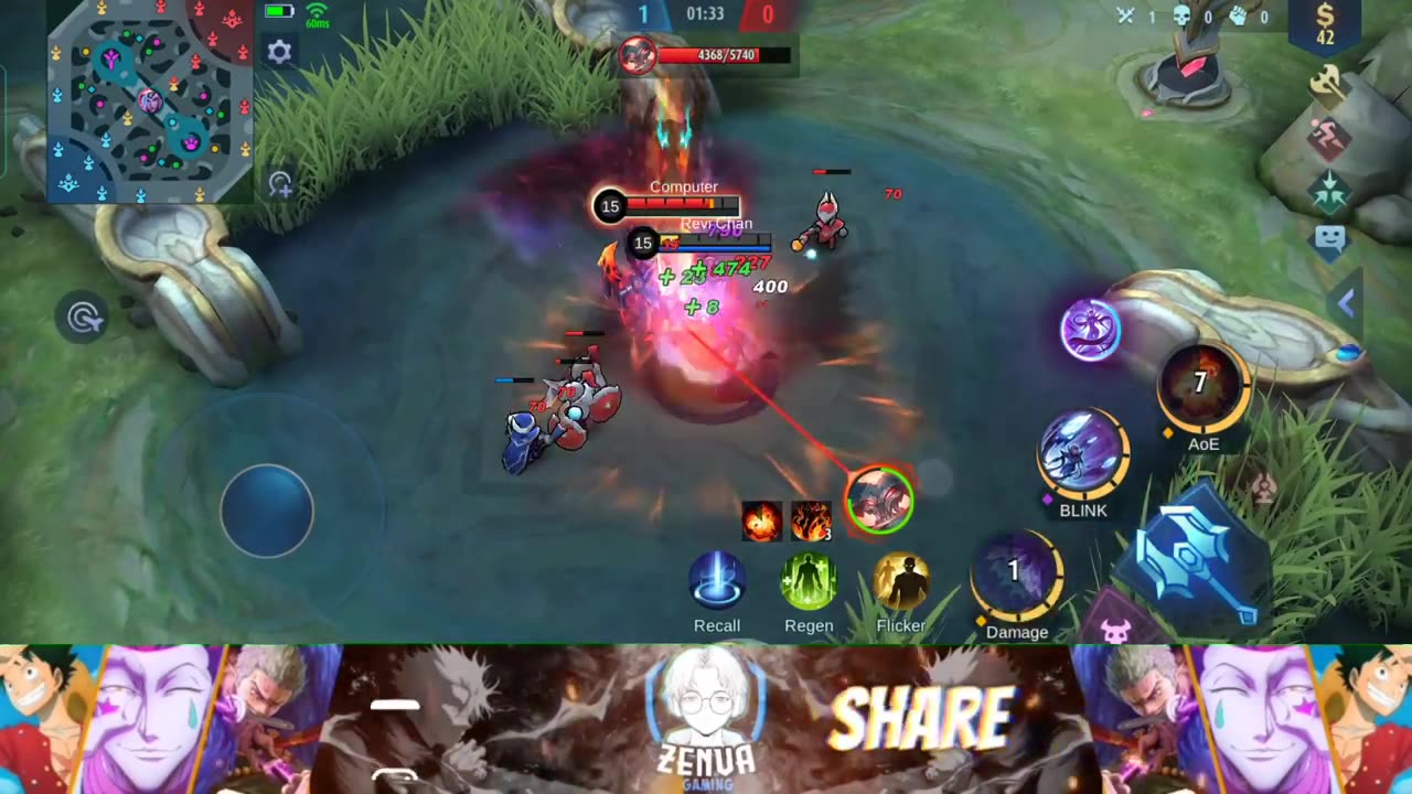 Experiment Hero Valentina Copy Skill Ultimate All Hero Mobile Legends