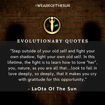 The enemy is the inner me.