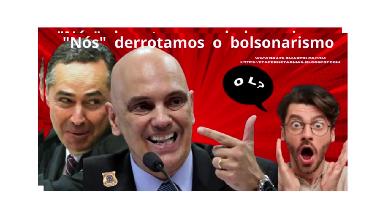 "NÓS" DERROTAMOS O BOLSONARISMO