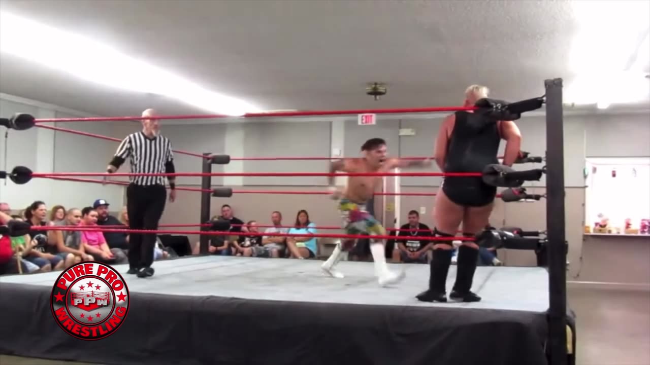 Pure Pro Wrestling:Jacob Ryan vs Yela Man