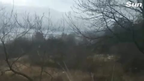 Swarm of Russian helicopter gunships blitzing Ukraine airport as Putin launches invasion