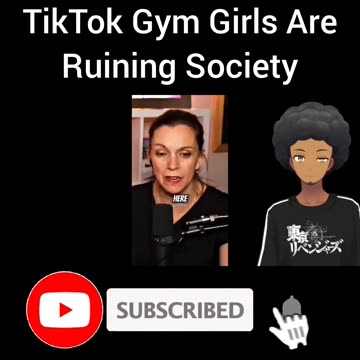 TikTok Gym Girls Are Ruining Society #shorts #fyp #vtuber