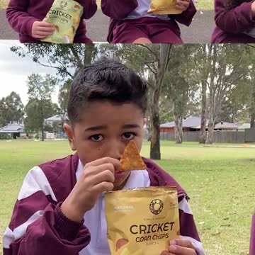 ⚡️"Snacks containing bugs are on menus in 1,000 school canteens across Australia