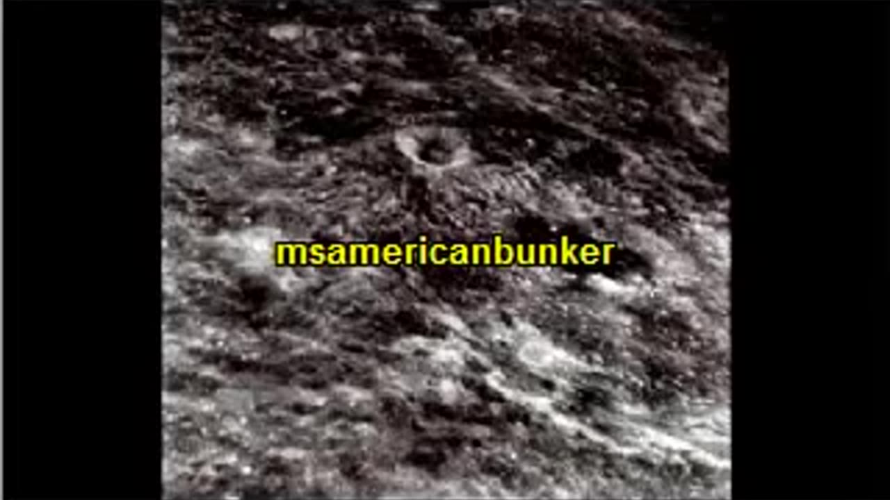 Apollo Orbital Image Reveals Alien Crater More