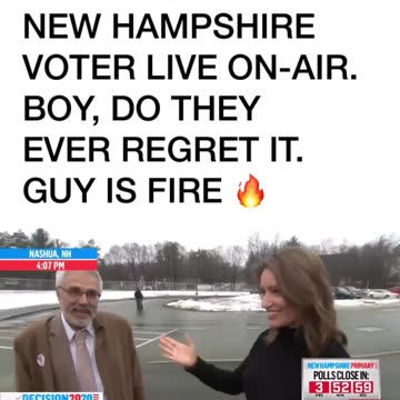 MSNBC interviews the wrong voter in 2020