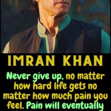 Never give up #imrankhanQuotes #imrankhanpti