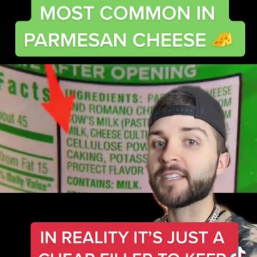 You could be eating sawdust.