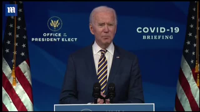 Biden * Attacks" Trump not Slow Covid Vaccination