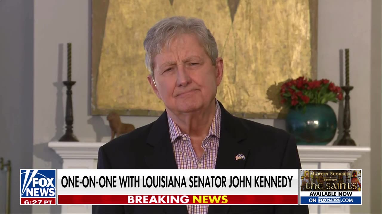 Senator John Kennedy Offers a Response to Anti-Trump Hollywood Liberals