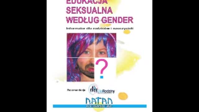 EDUKACJA SEKSUALNE WEDŁUG GENDER ZBIGNIEW BARCIŃSKI